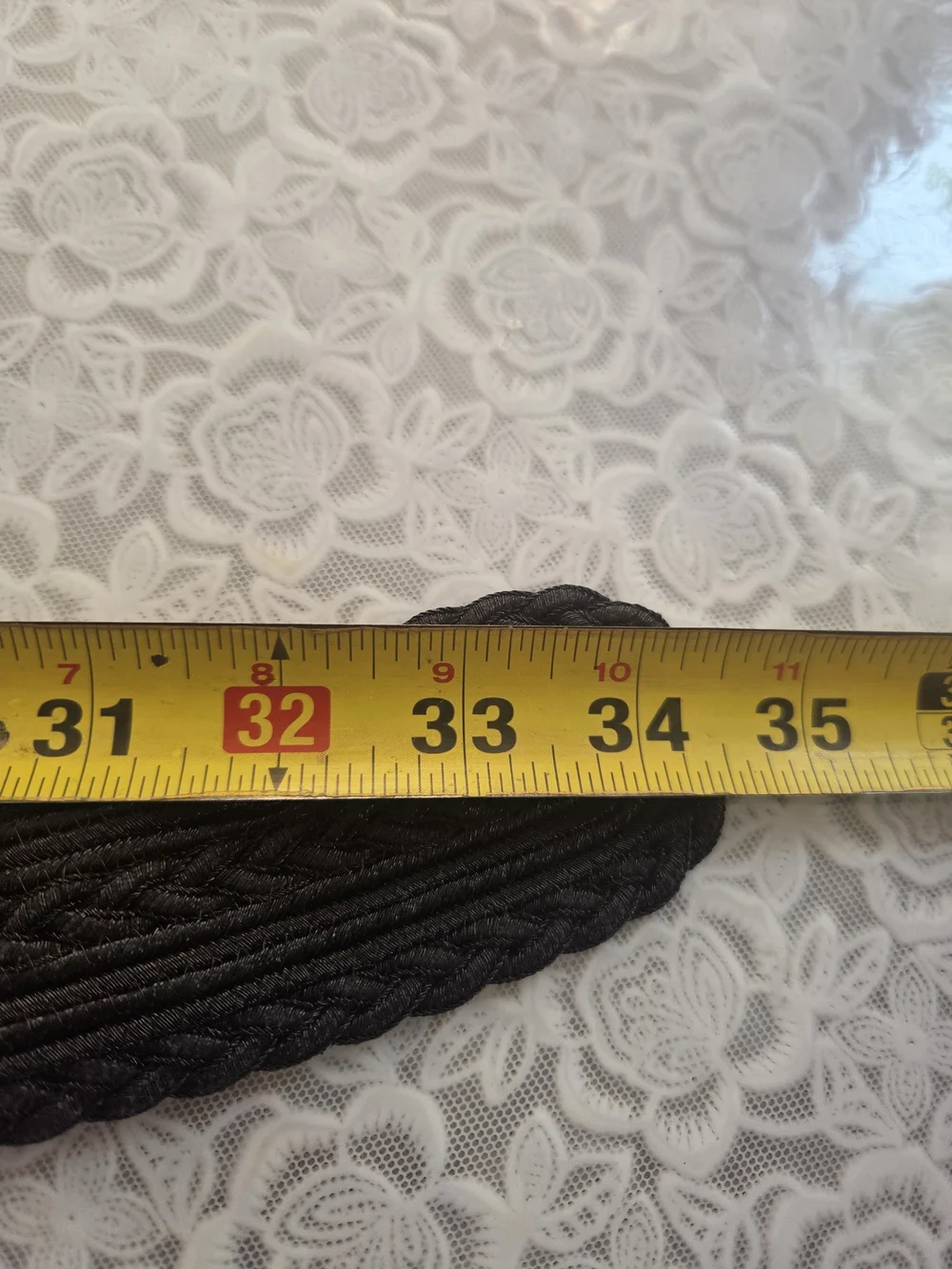 Collezione New York Black Women's Woven Belt